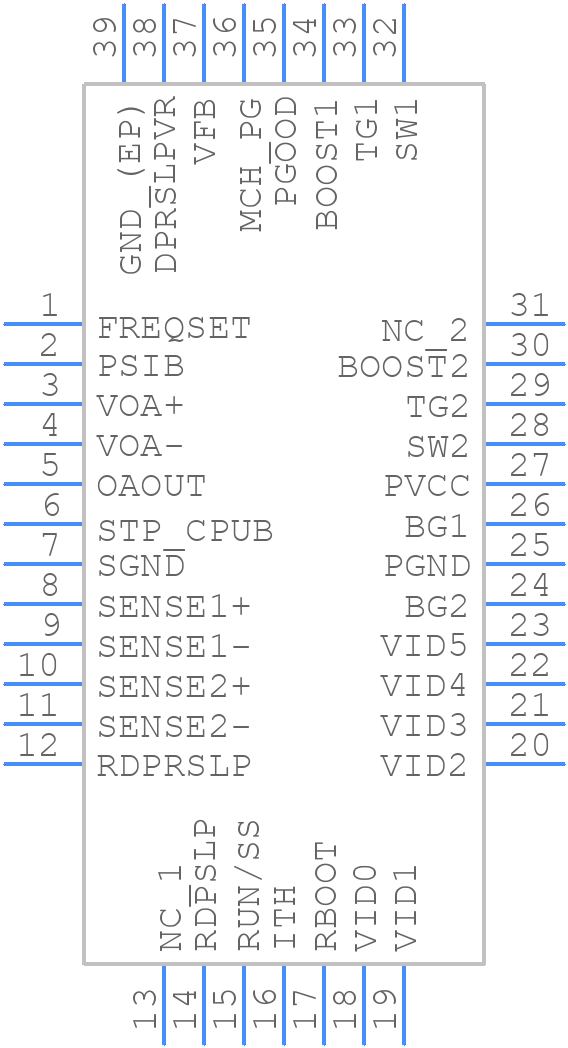 LTC3735EUHF#PBF - Analog Devices - PCB symbol