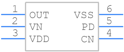 EPC138-CSP6-D - ESPROS Photonics AG - PCB symbol