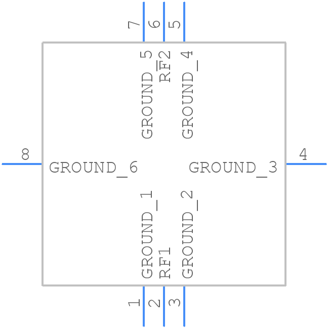 RHP-27+ - Mini-Circuits - PCB symbol