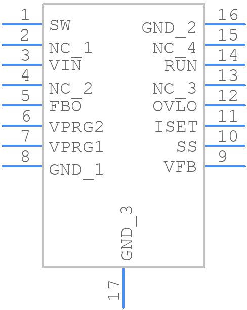 LTC3637EDHC#PBF - Analog Devices - PCB symbol