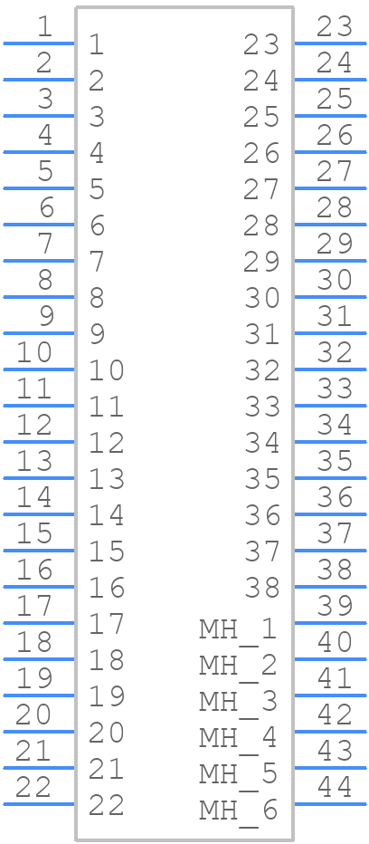4C2390-000 - Tokairika - PCB symbol