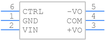MI2024D-15BRU - MICROPOWER DIRECT - PCB symbol
