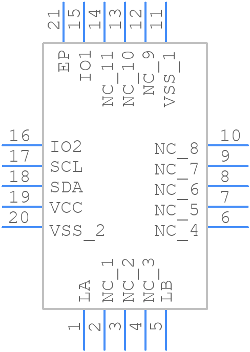 NT4PLDJHN2 - NXP - PCB symbol