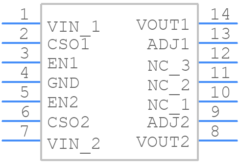 NCV47411PAAJR2G - onsemi - PCB symbol