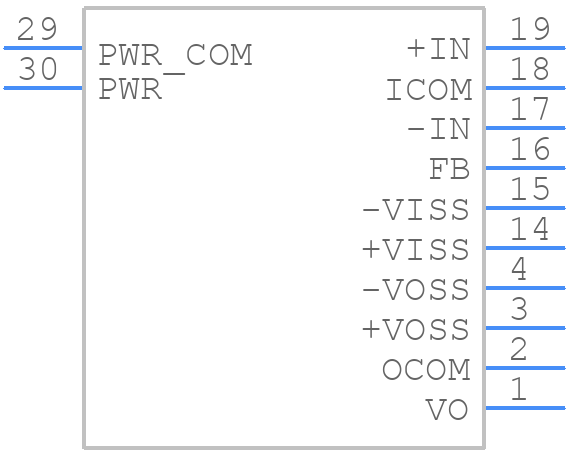 AD210JN - Analog Devices - PCB symbol