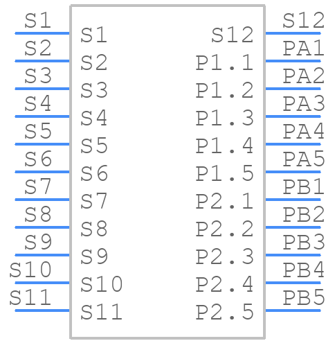 0459842113 - Molex - PCB symbol