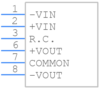DPAN02W8-05 - Mean Well - PCB symbol
