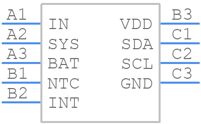 AW32012CSR - AWINIC - PCB symbol
