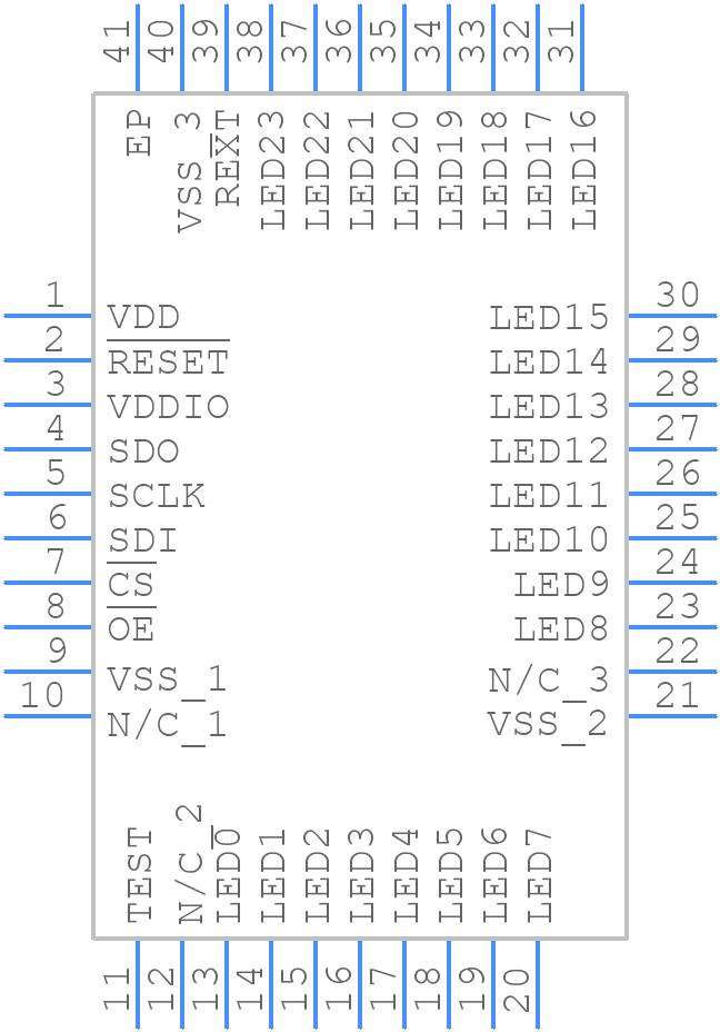 PCA9958HNY - NXP - PCB symbol