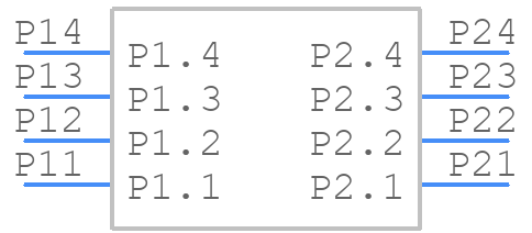 LPHS-02-00-L-VP1 - SAMTEC - PCB symbol