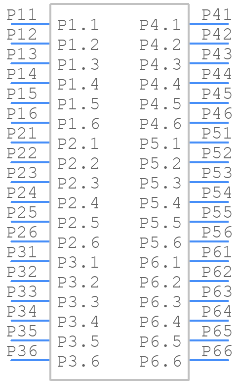 MPT-06-01-01-L-RA-LC - SAMTEC - PCB symbol