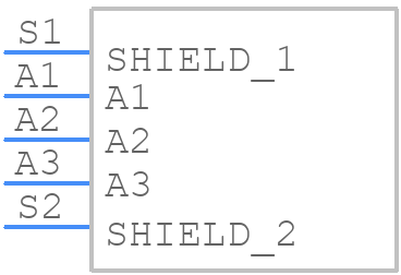 CBD3W3M55R800S - Positronic - PCB symbol