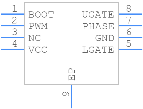 RT9624DGQWA - RICHTEK - PCB symbol