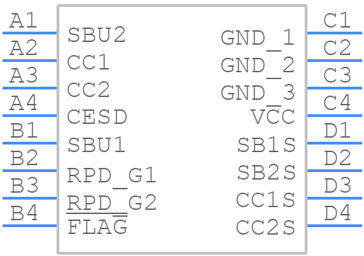 KTU1120EGAB-TA - Kinetic Technologies - PCB symbol