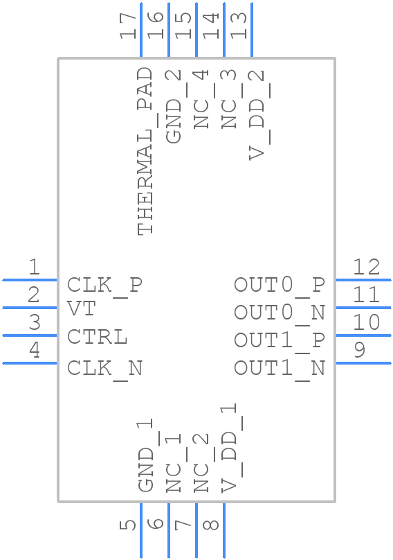 ZL40213LDG1 - Microchip - PCB symbol