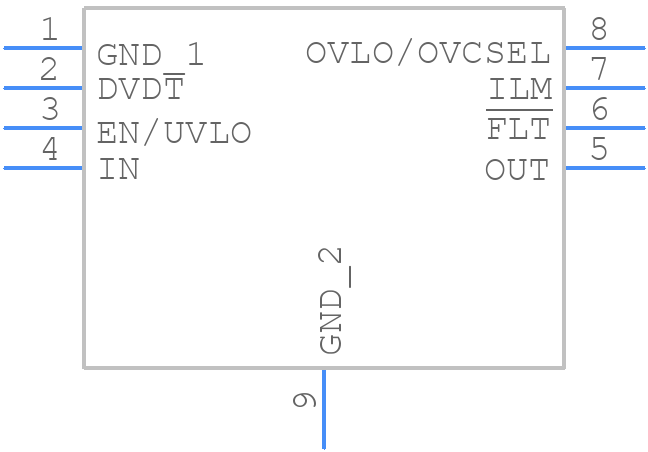PTPS259630DDAR - Texas Instruments - PCB symbol