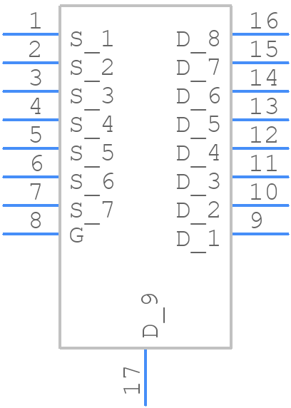 IAUTN15S6N025TATMA1 - Infineon - PCB symbol