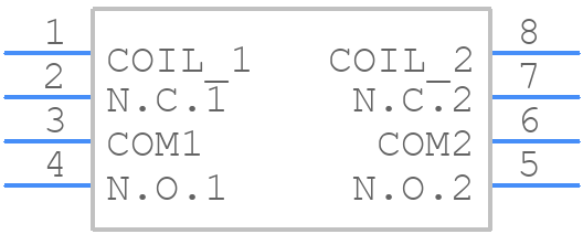 G2R-2 DC24 - OMRON Electronics - PCB symbol