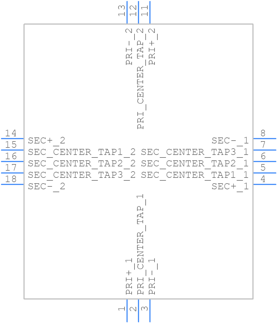 TST-9007 - BETA - PCB symbol