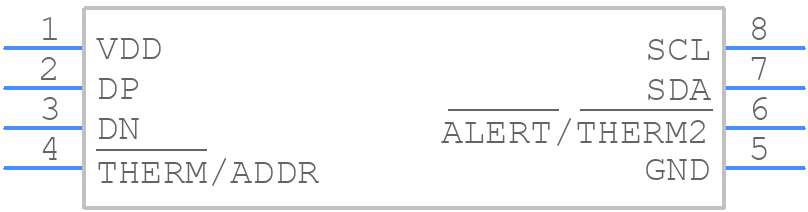 NST1412 - NOVOSENSE - PCB symbol