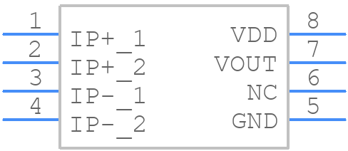 CT4022-A50BSN8 - Allegro Microsystems - PCB symbol