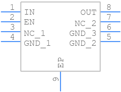 NEX90240BPA-Q100F - Nexperia - PCB symbol