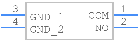 DTSAM-65R-S-Q-T/R - Diptronics - PCB symbol