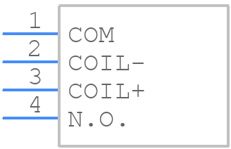 SHV05-1A85-78D3K - STANDEXMEDER - PCB symbol