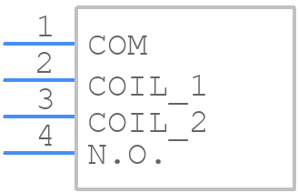 SHV05-1A85-78L2K - STANDEXMEDER - PCB symbol