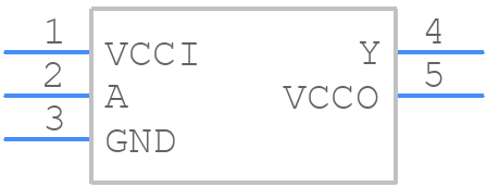 74AXP1T14GWH - Nexperia - PCB symbol