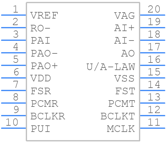 W681310RG - Nuvoton - PCB symbol