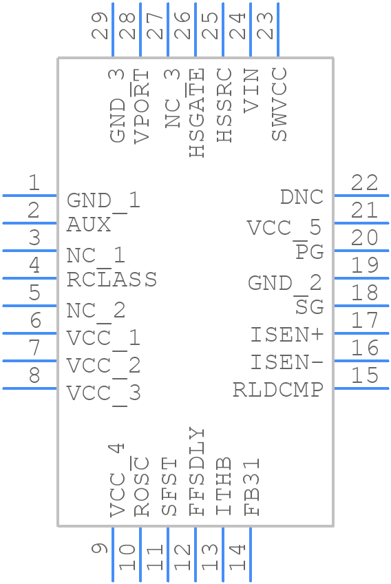 LT4276CIUFD#TRPBF - Analog Devices - PCB symbol