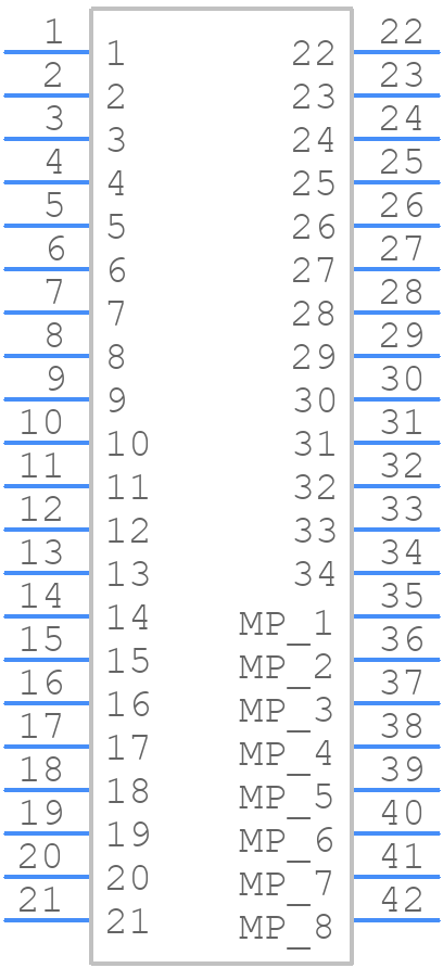USLS00-34 - KEL CORPORATION - PCB symbol