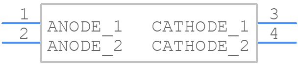 PTVS12VU1UPAZ - Nexperia - PCB symbol