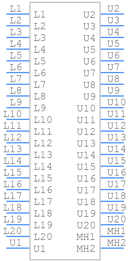 7000007631 - 3M - PCB symbol