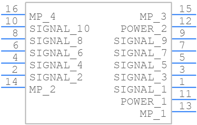 FH80BA-10S2A-0.15SHW(01) - Hirose - PCB symbol