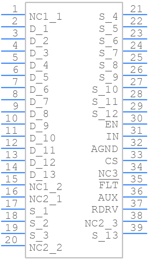 LMG3626ZREQR - Texas Instruments - PCB symbol