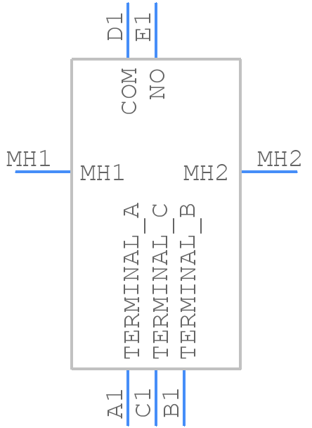EC11L1525G01 - ALPS Electric - PCB symbol