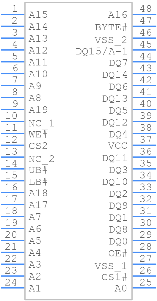 RMLV1616AGSA-5S2 - Renesas Electronics - PCB symbol