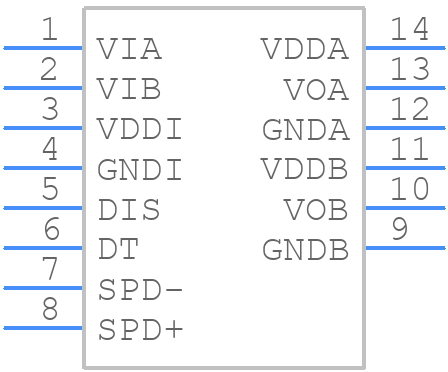 SI82F29ABE-IS3 - Skyworks - PCB symbol