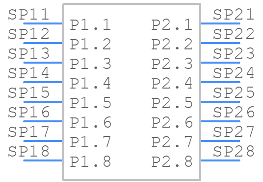 2218929202 - Molex - PCB symbol