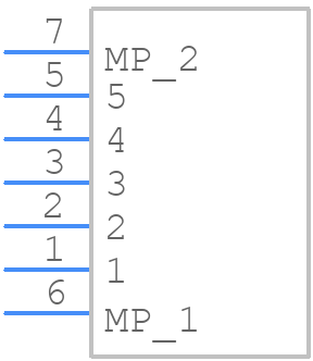 1054311505 - Molex - PCB symbol