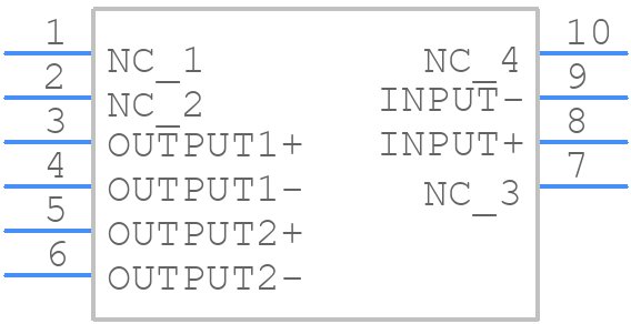 SUOT-EE16V-12 - BelFuse - PCB symbol