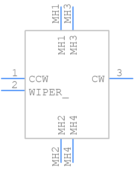 PS15-10PC1AR100K - TT Electronics - PCB symbol
