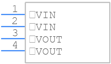 MGFS3243R3 - Cosel - PCB symbol
