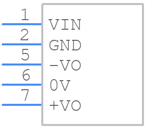 E0515S-2WR3 - Mornsun Power - PCB symbol
