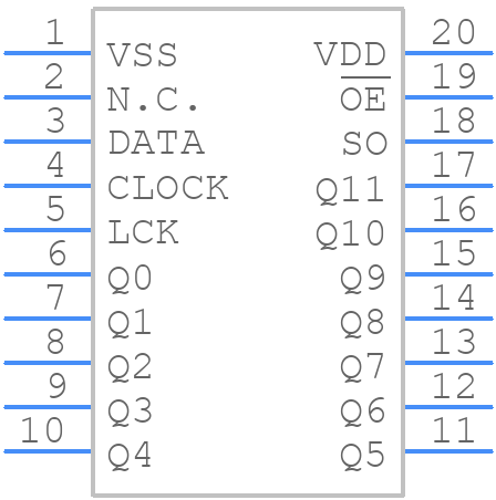 BU2099FV-E2 - ROHM Semiconductor - PCB symbol