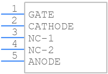 CS20-22MOF1 - LITTELFUSE - PCB symbol