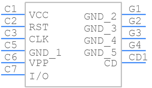 MUP-C7092-03 - MUP - PCB symbol