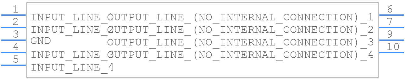 PS05SVU10-RTK - KEC - PCB symbol